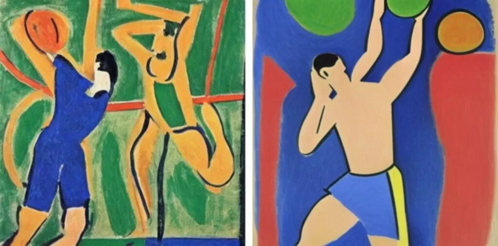 creative fabrica AI art Matisse